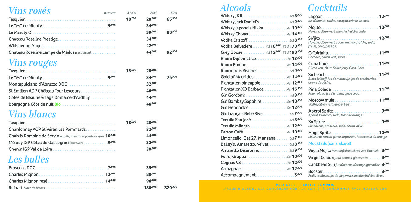 carte sobeach 2022 1