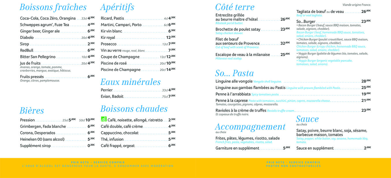 carte sobeach 2022 2