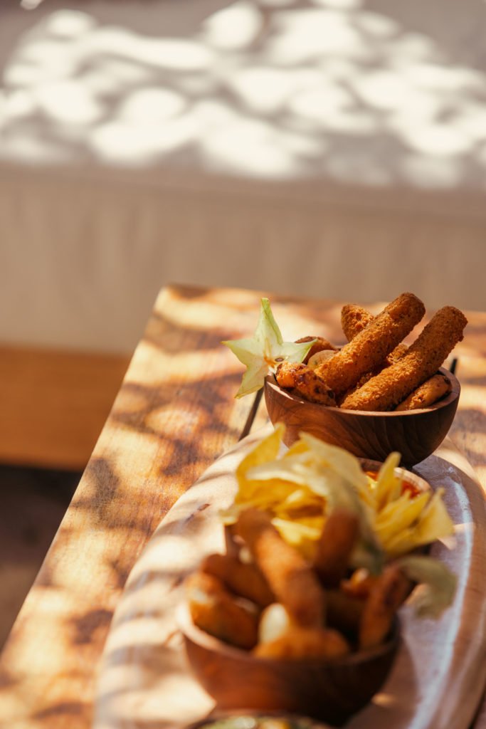 plat restaurant plage privée golfe juan