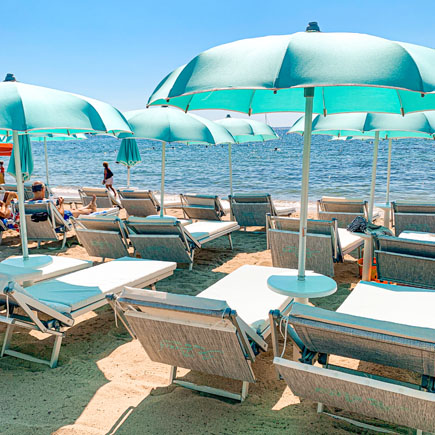 plage privée golfe juan